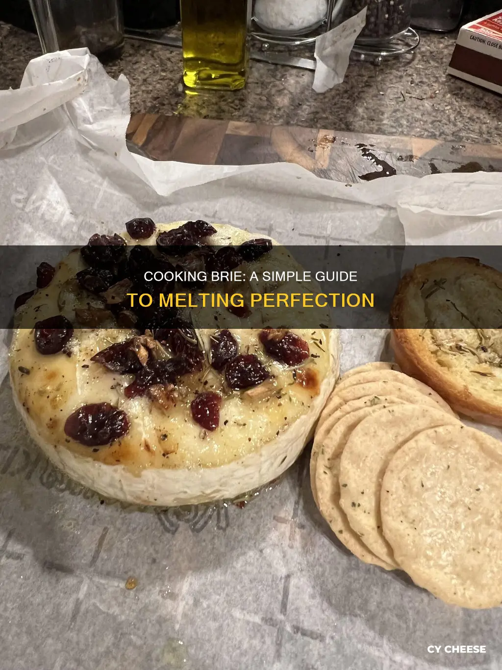 how to cook a round of brie cheese