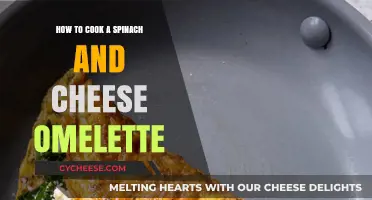 Spinach-Cheese Omelette: Quick, Easy, Delicious Breakfast