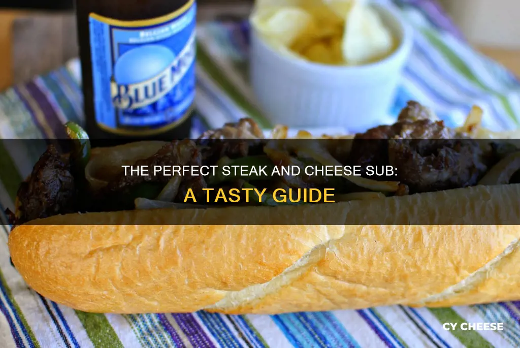 how to cook a steak and cheese sub