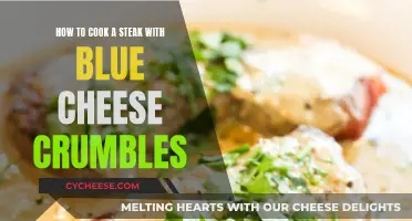 Blue Cheese Steak: Cooking Perfection with Crumbles