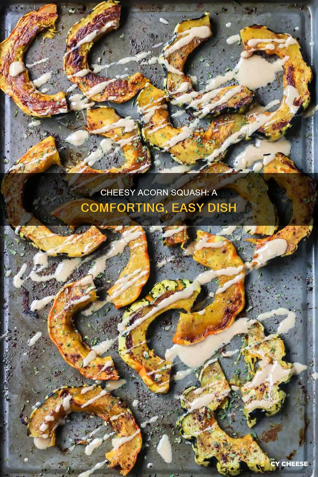 how to cook acorn squash with cheese