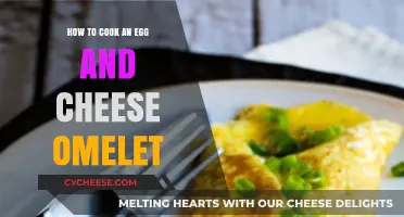 Cooking Egg-Cheese Omelet: Quick, Easy, Delicious!