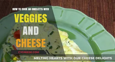 Veggie-Cheese Omelet: A Quick, Healthy Breakfast Treat