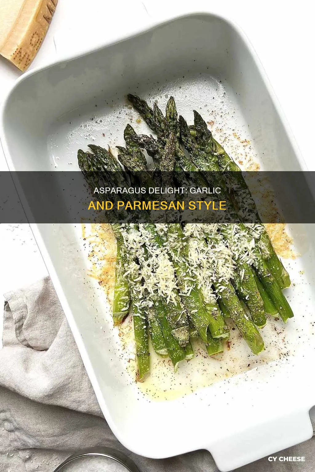 how to cook asparagus with garlic and parmesan cheese