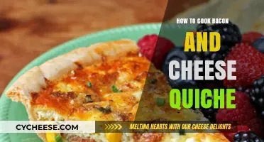 The Perfect Bacon and Cheese Quiche: A Simple Guide