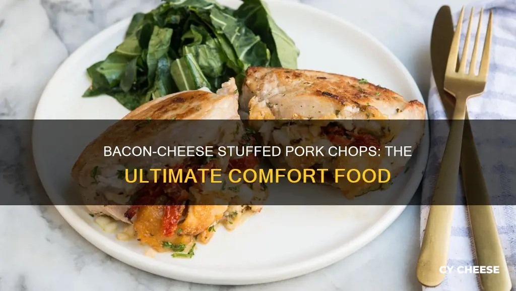 how to cook bacon and cheese stuffed pork chops