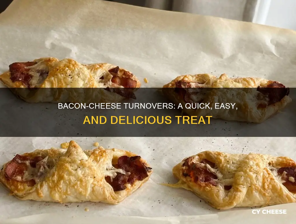 how to cook bacon and cheese turnovers