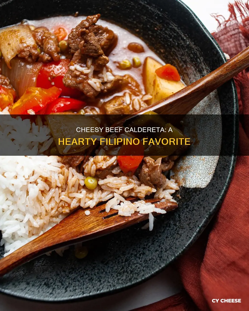 how to cook beef caldereta with cheese
