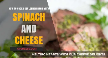 Beef London Broil: Spinach, Cheese, and a Perfect Steak
