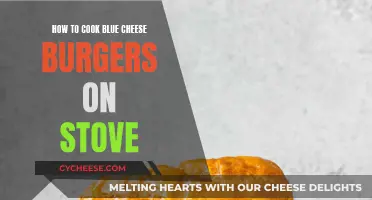 Stovetop Blue Cheese Burgers: A Quick, Delicious Treat