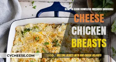 Easy Cheesy Chicken: Breaded Broccoli Cheese Chicken Breasts