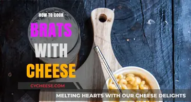 Cooking Brats with Cheese: The Ultimate Guide