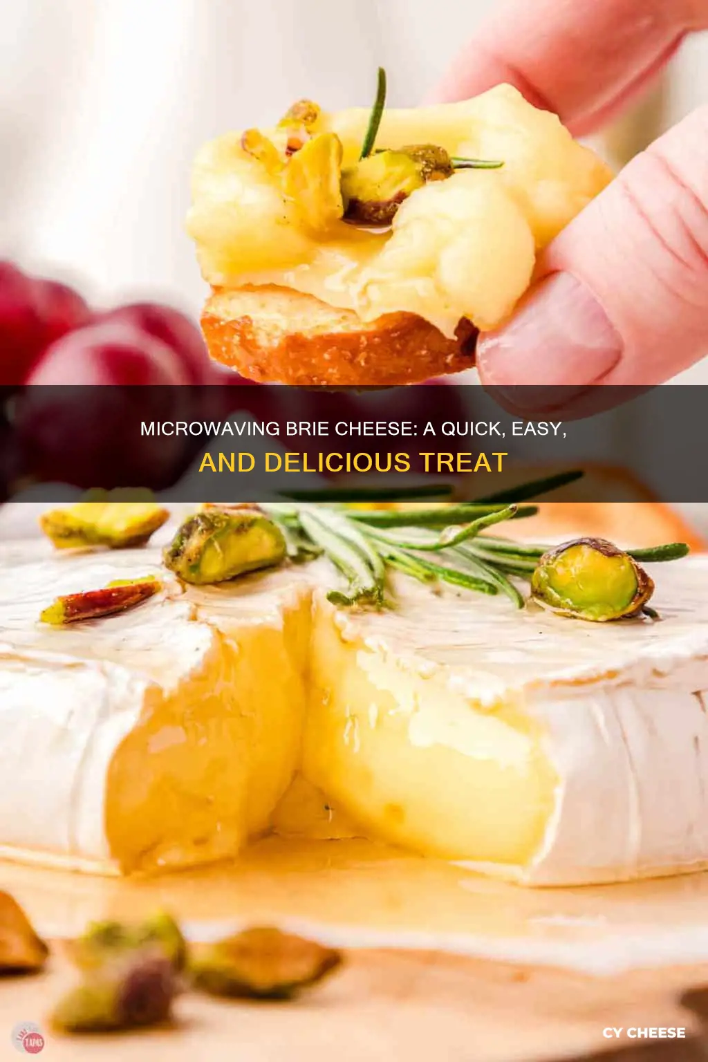 how to cook brie cheese in microwave