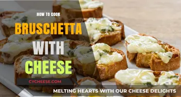 The Perfect Bruschetta: Toasted Cheese Delight