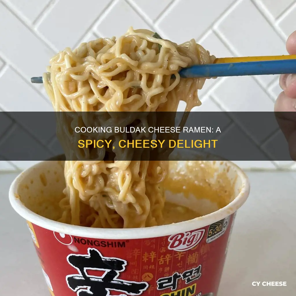how to cook buldak cheese ramen