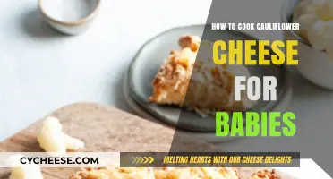 Cauliflower Cheese: A Baby's First Solid Food Adventure