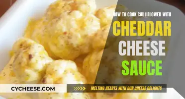 Cauliflower's Cheesy Transformation: A Guide to Creamy Cheddar Sauce