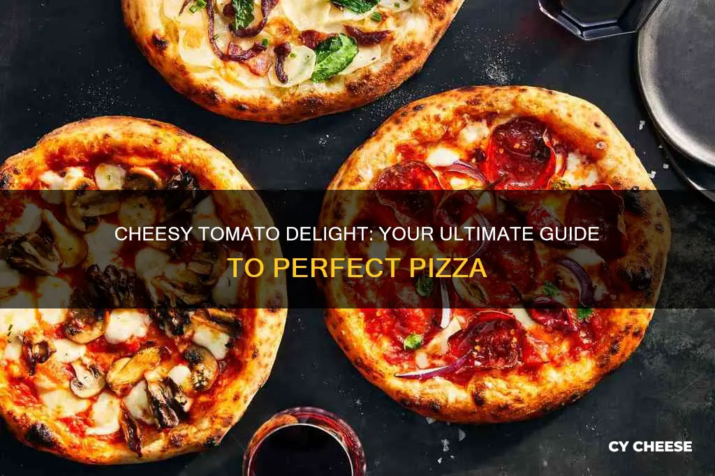 how to cook cheese and tomato pizza