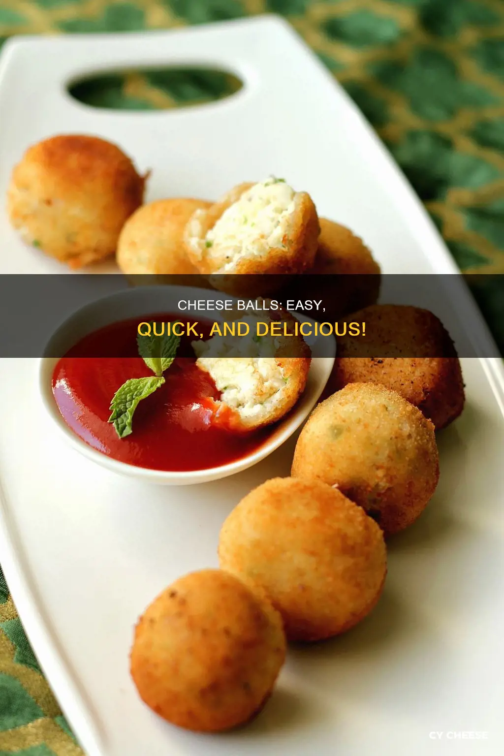 how to cook cheese balls