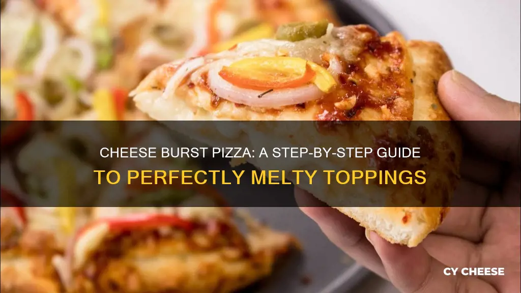 how to cook cheese burst pizza