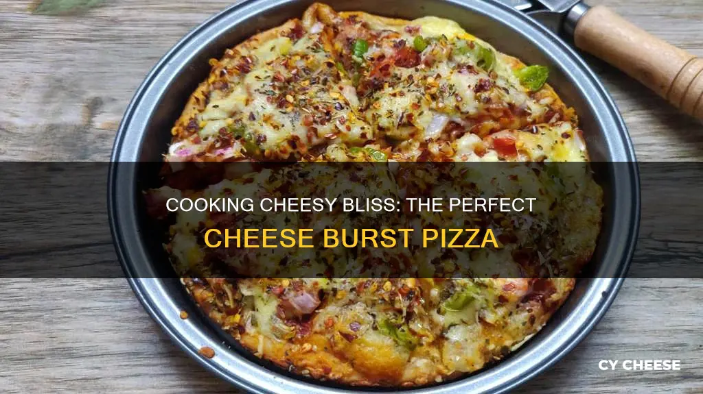 how to cook cheese burst pizza