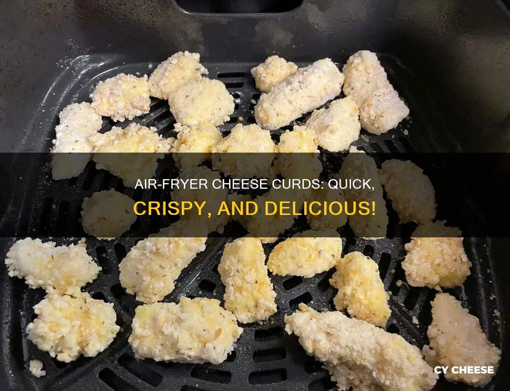 how to cook cheese curds in air fryer