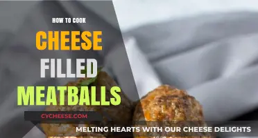 Cheese-Filled Meatballs: A Tasty Twist on a Classic