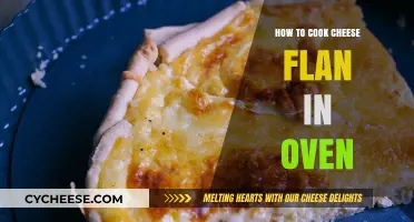 The Perfect Cheesy Flan: Baking in the Oven