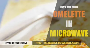 Microwaving a Cheesy Omelette: Quick, Easy Breakfast