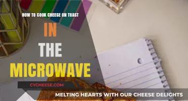 Quick Cheesy Toast: Microwave Style