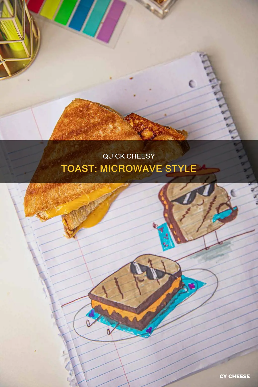 how to cook cheese on toast in the microwave