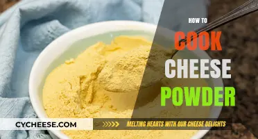 Cheese Powder: Cooking Tips and Tricks