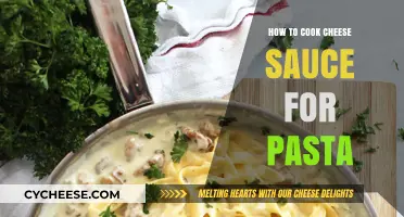 The Perfect Cheese Sauce for Pasta: A Simple Guide
