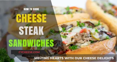 Crafting the Perfect Cheesy Steak Sandwich