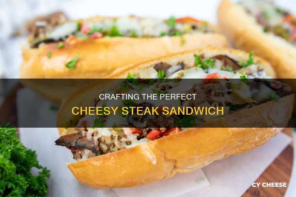 how to cook cheese steak sandwiches