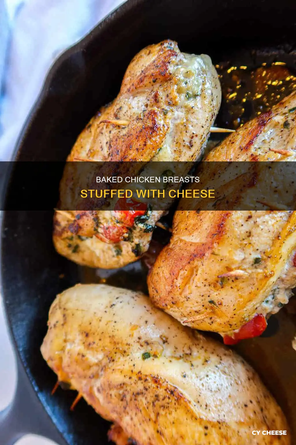 how to cook cheese stuffed chicken breast in the oven