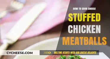 Cheesy Chicken Meatballs: A Tasty Twist on a Classic