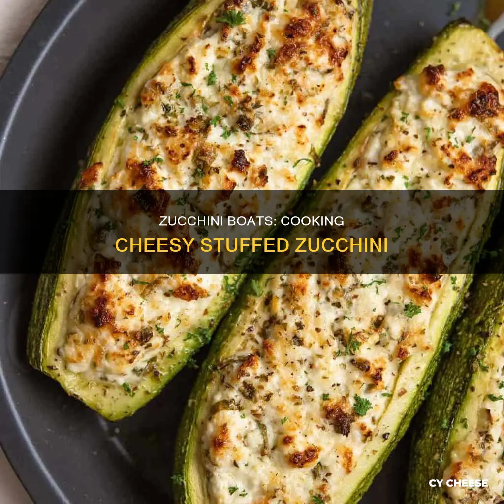 how to cook cheese stuffed zucchini