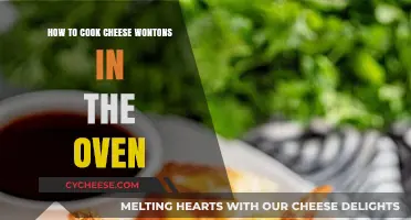 Baking Cheesy Wontons: A Quick, Easy Treat!