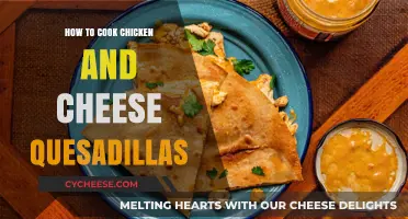 Chicken & Cheese Quesadillas: Quick, Easy, and Delicious!
