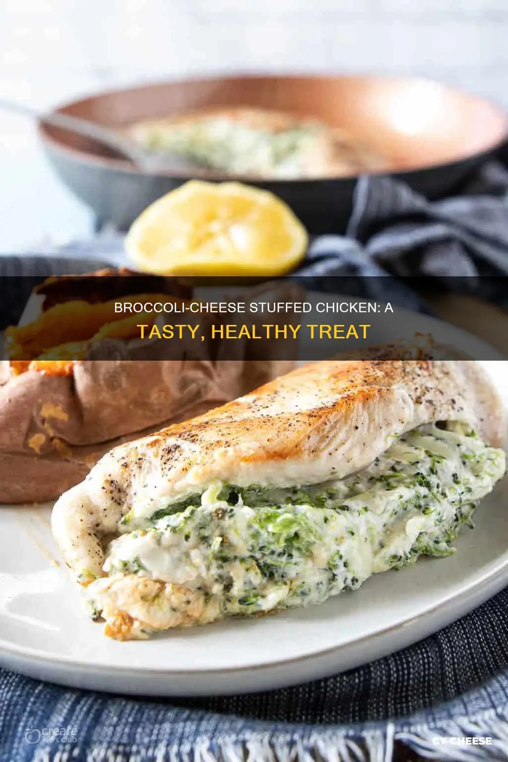 how to cook chicken stuffed with broccoli and cheese