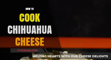 Cooking Chihuahua Cheese: A Tasty Guide