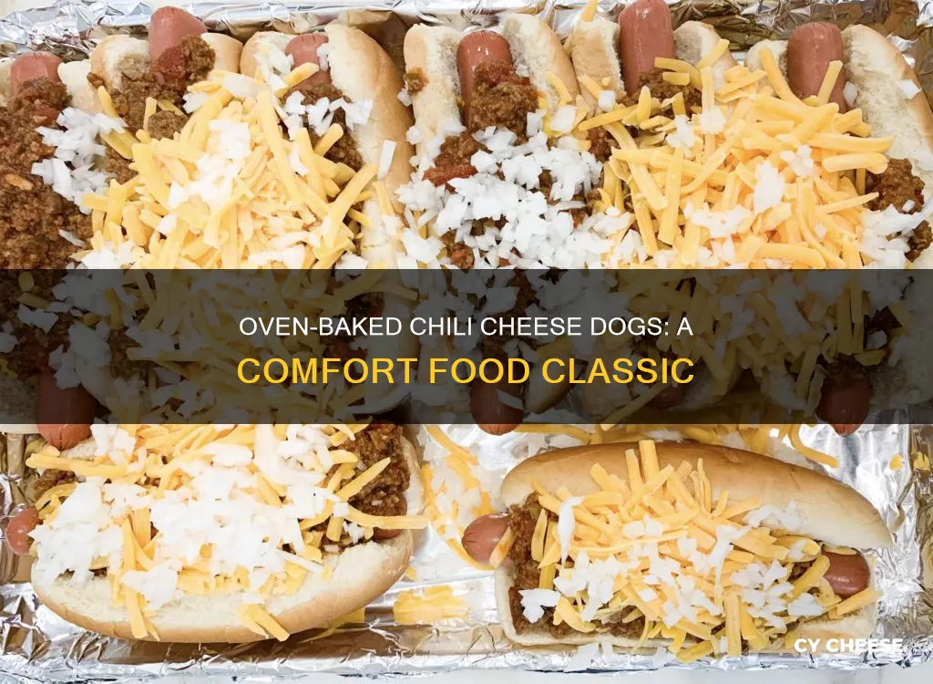 how to cook chili cheese dogs in the oven