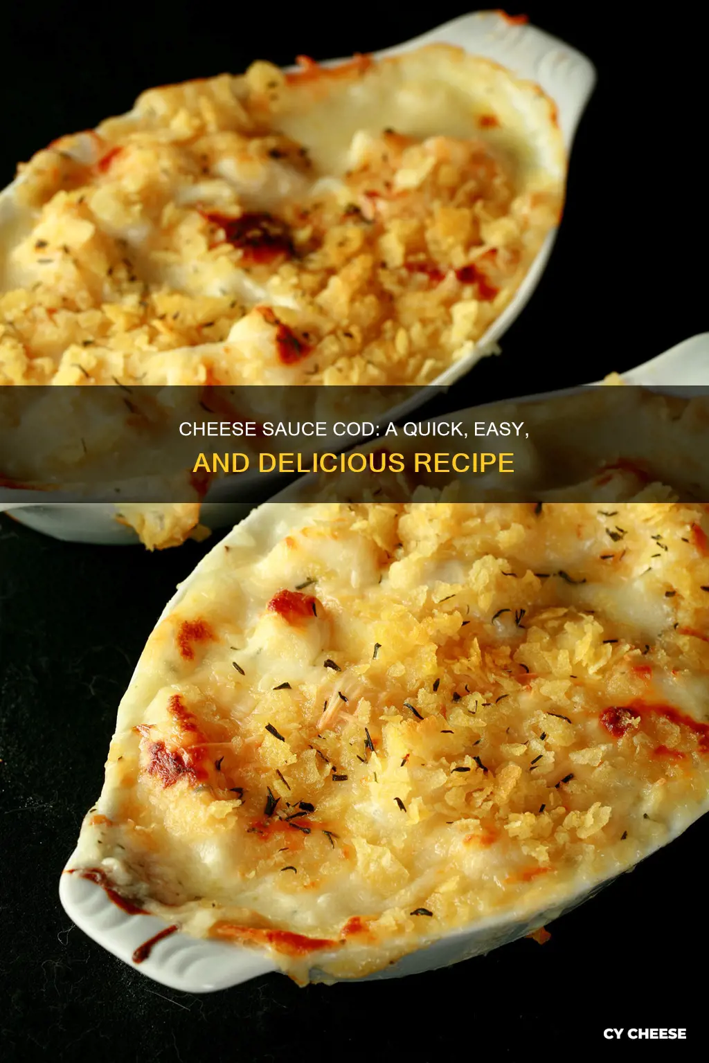 how to cook cod in cheese sauce