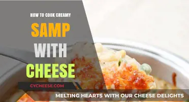 Cheesy Delight: Creamy Samp with Cheese