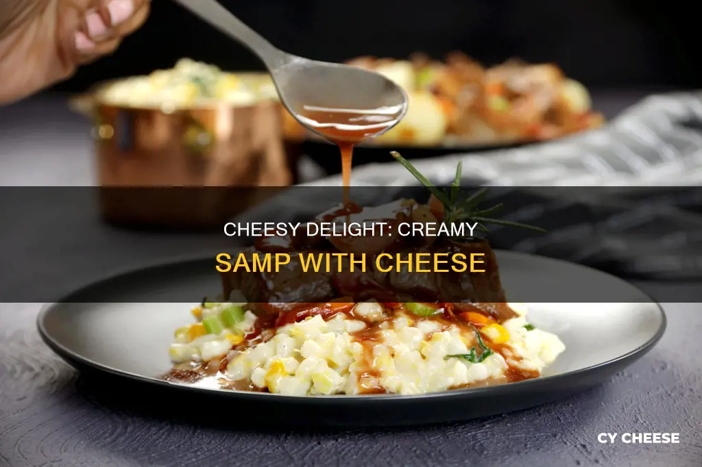 how to cook creamy samp with cheese