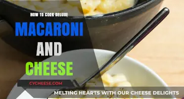 Macaroni Masterpiece: Deluxe Cheese Comfort
