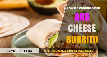 Mastering Don Miguel Chicken & Cheese Burritos at Home