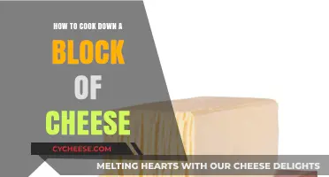 Cooking Cheese Blocks: Melting Down a Block of Cheese