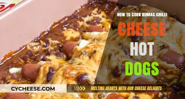 Cooking Cheesy Comfort: Dumas Chilli Cheese Hot Dogs